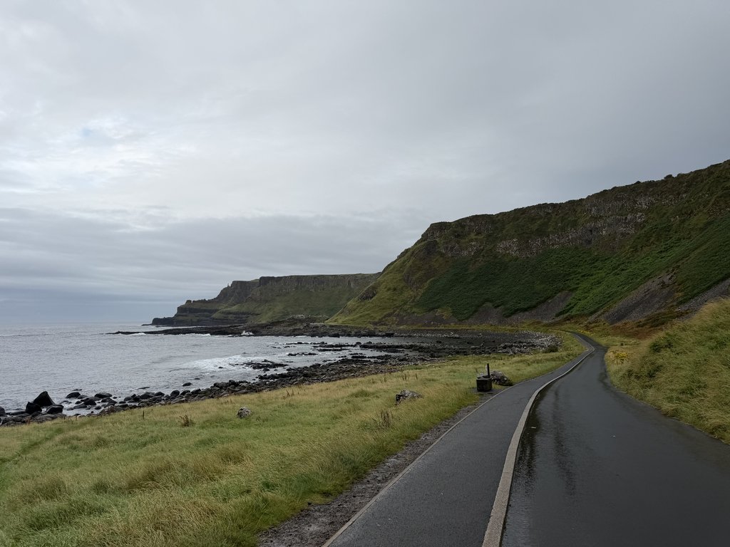 Coastal landscape — the original photo